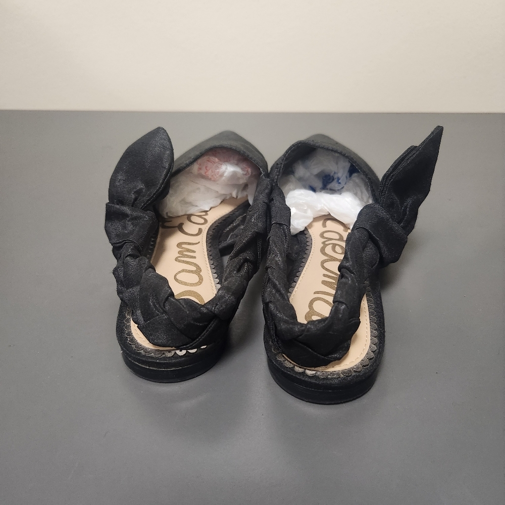 Sam Edelman Rivers Pointed Toe Sling Back Sandals Sz 7.5 - Picture 8 of 10